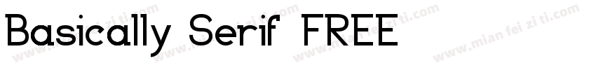 Basically Serif_FREE字体转换